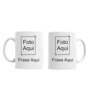 Caneca 2 frase/2Foto