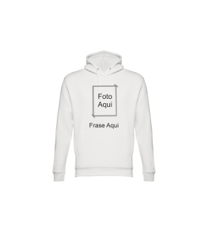 Hoodie branca Foto/Texto