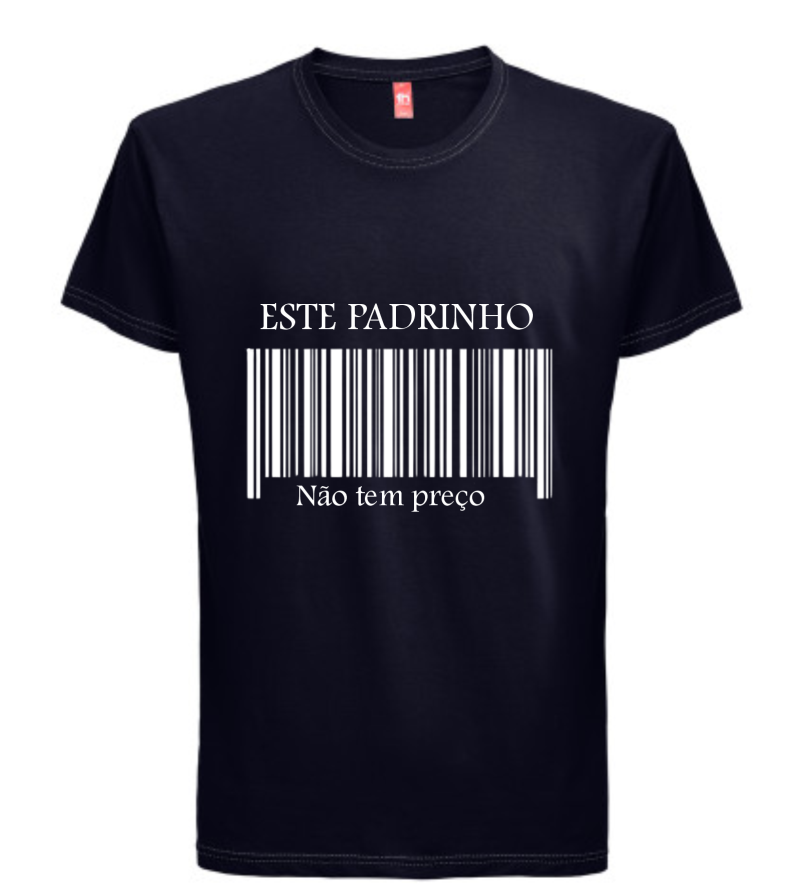 T-shirt Padrinho não tem preço
