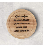 Tábua de queijos com acessórios