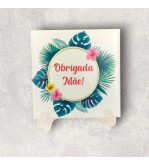 Azulejo Obrigada Mãe