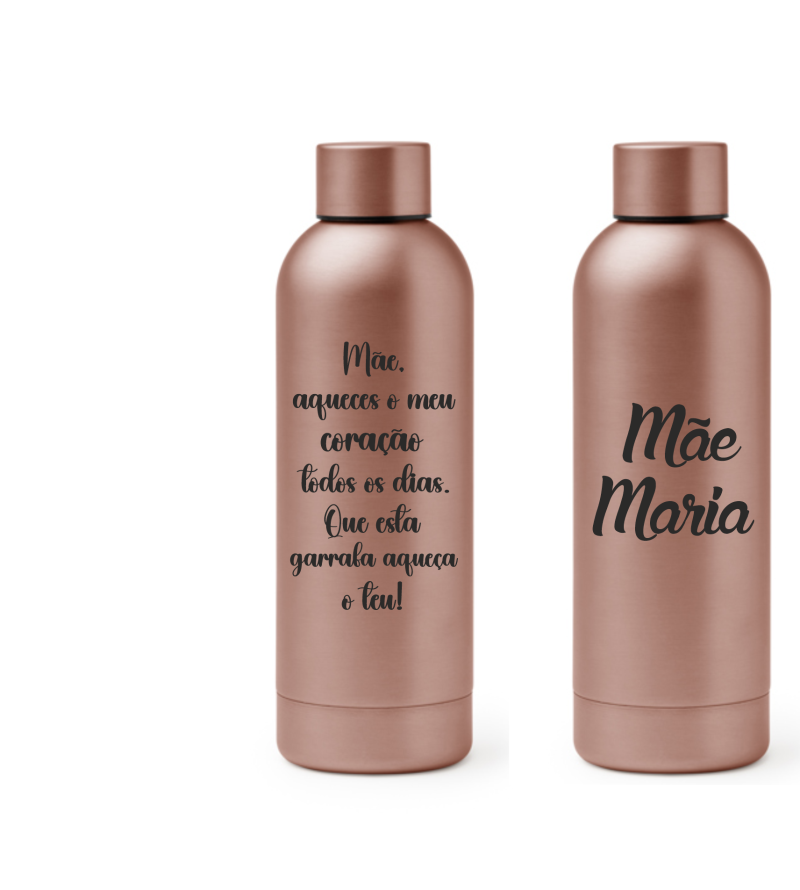 Garrafa Térmica Mãe Coração