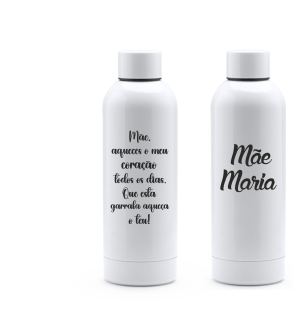 Garrafa Térmica Mãe Coração