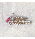 Porta-chaves Melhor Professora