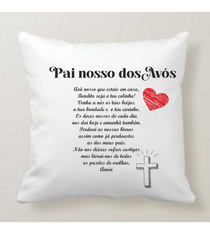 Almofada Pai Nosso dos Avós