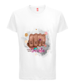 T-shirt Lute como uma garota